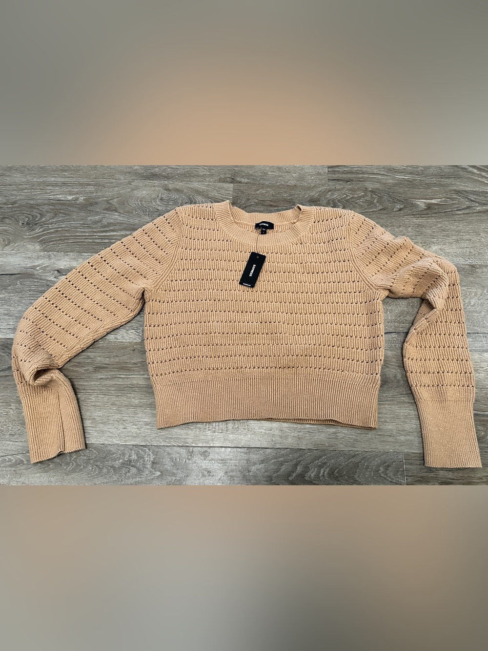 Express Open-Stitch Sweater. Womens Sz.L.